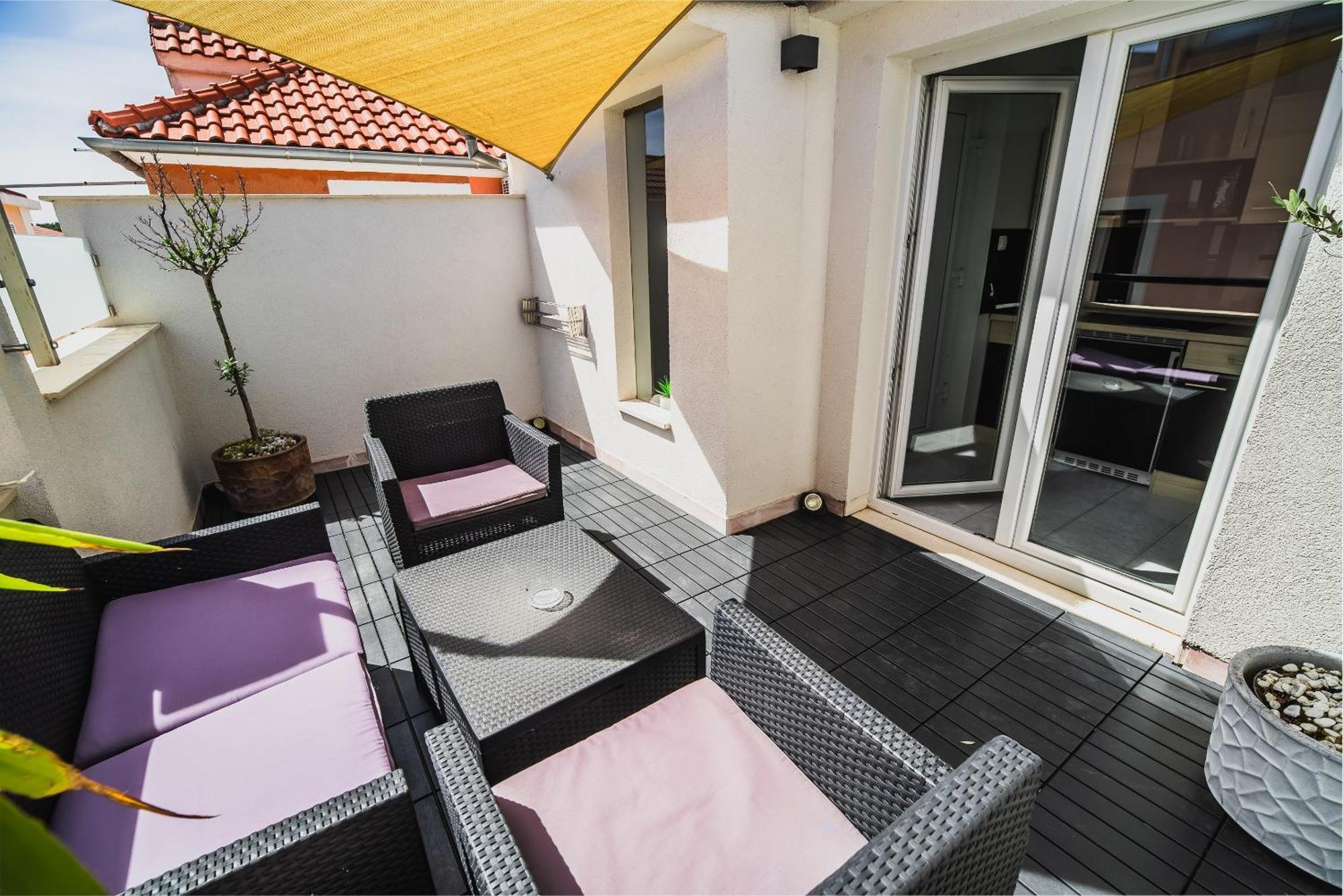 Downtown Park Apartments With Balcony Vodice Szoba fotó