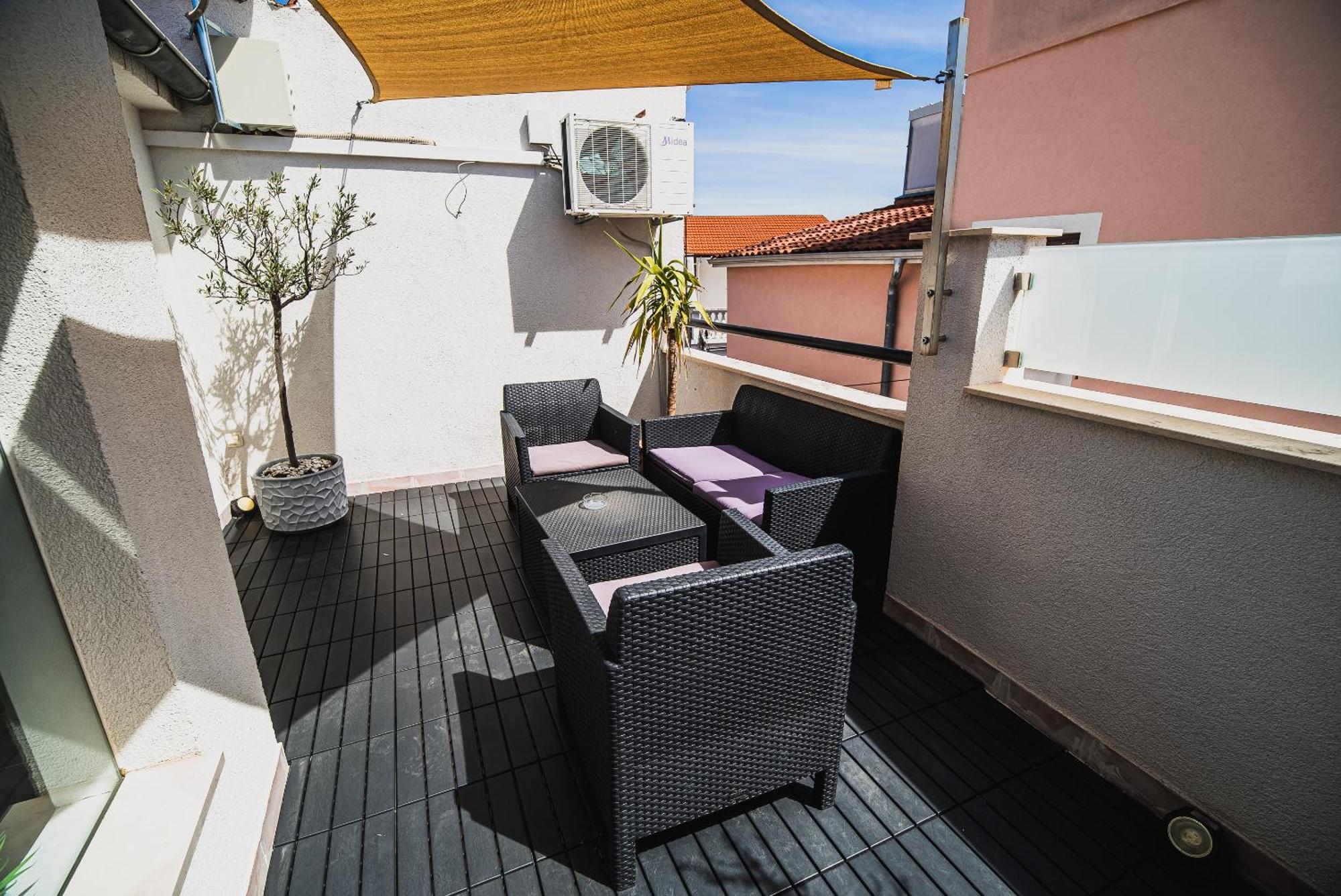 Downtown Park Apartments With Balcony Vodice Szoba fotó